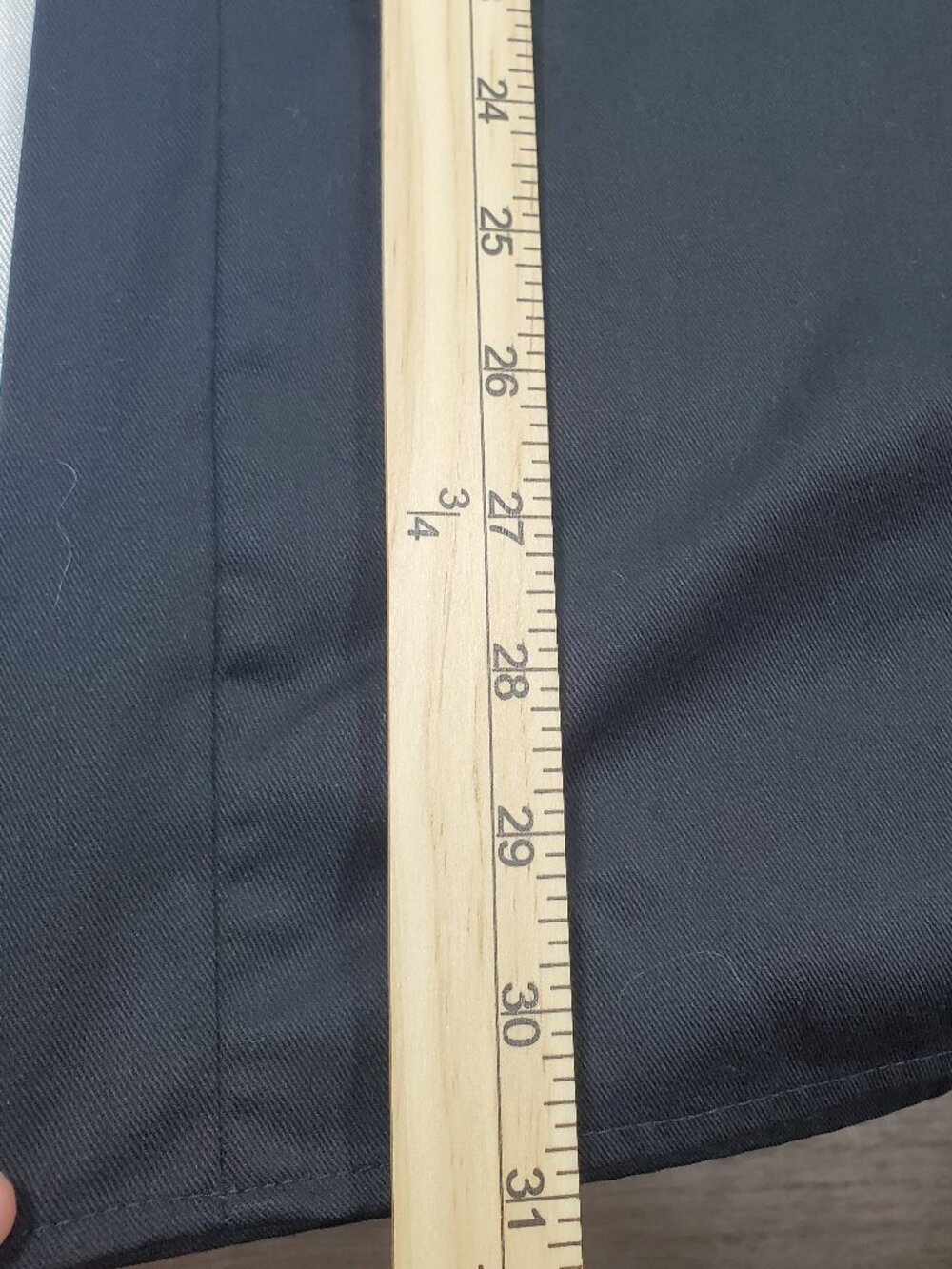 Dickies 2XL Black Long Sleeve Workwear Button Up Shirt - Picture 5 of 7